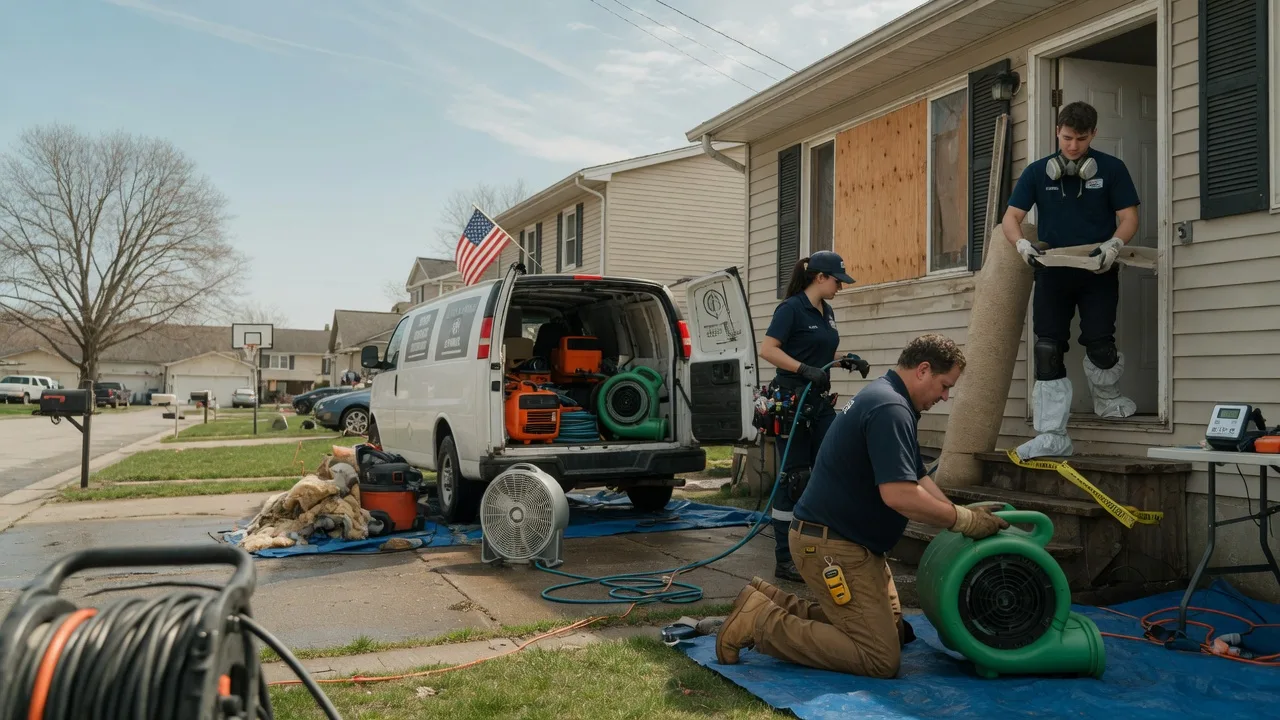Water Damage Restoration in Ogallah, KS near me